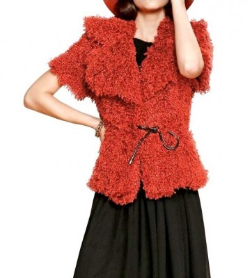APART dámská luxusní kožešinová vesta 